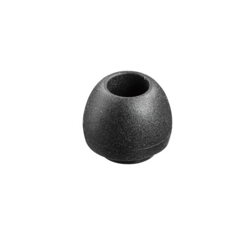 EPAC-04F Soft Rubber Black Replacement Earbuds