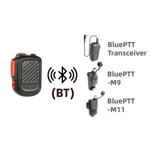 RSM-350-BT Bluetooth Speaker Mic Connects wired/wireless transmitters