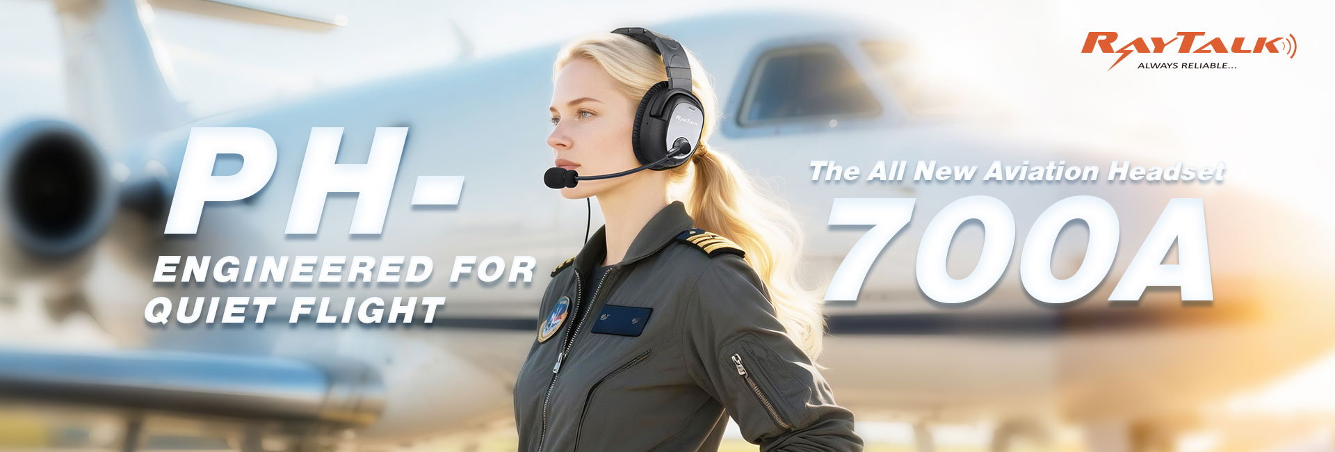 PH-700A ANR aviation headset