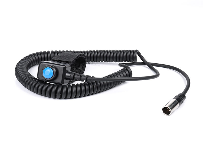 Velcro Finger PTT#48 Switch with XLR 3pin Male Connector