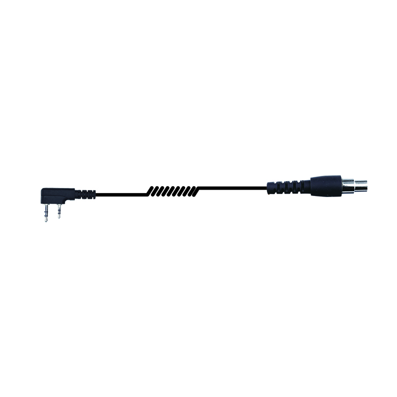 QD-K1 5Pin to Kenwood 2 Pin Headset Cable