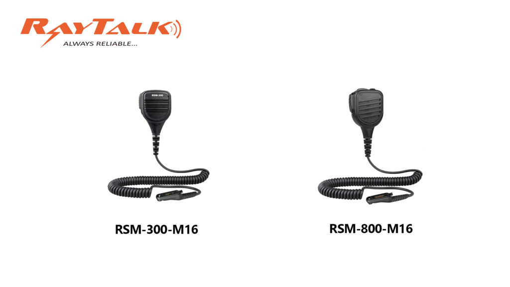 remote speaker microphone with M16 jack