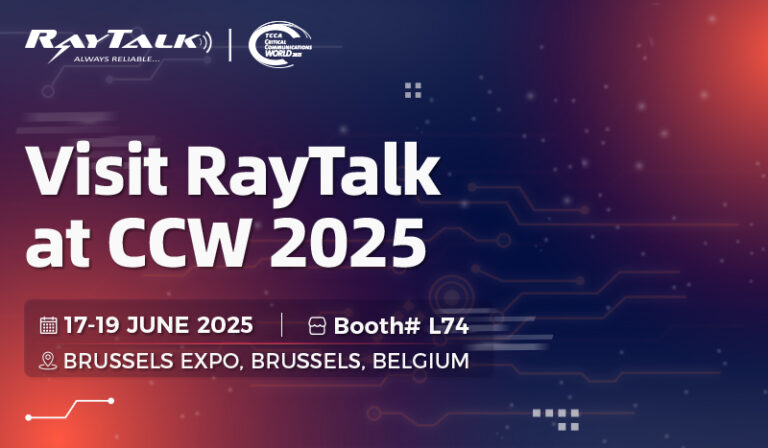 Meet RayTalk at CCW Brussels Expo 2025