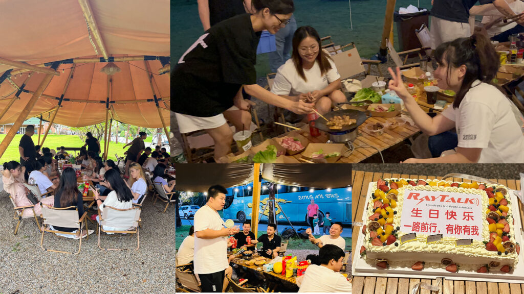 Evening Bonfire and Camaraderie