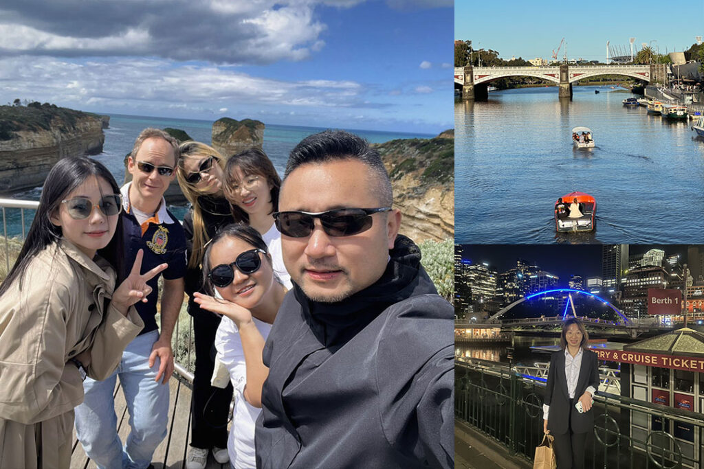 RayTalk communications team at Melbourne