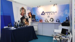 Raytalk booth at Zhuhai show