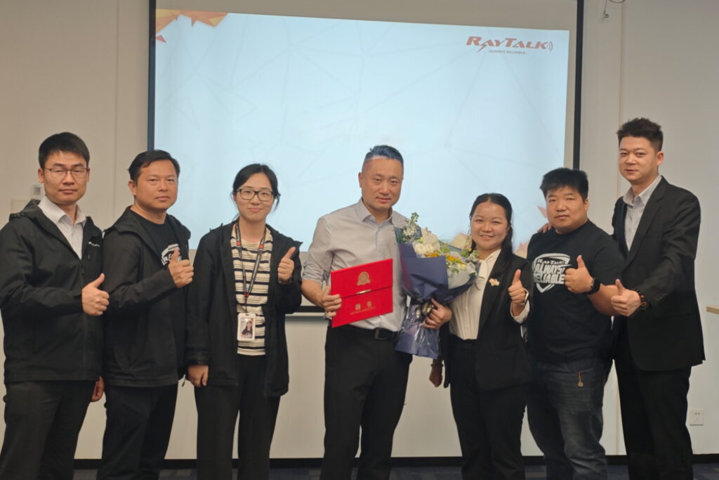 RayTalk founder Mr. Lei