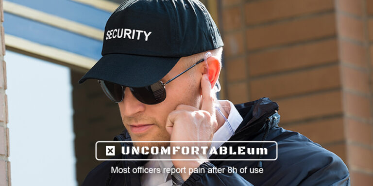 law enforcement radio earpiece