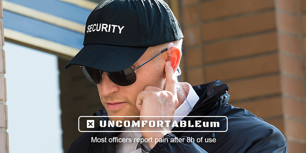 law enforcement radio earpiece