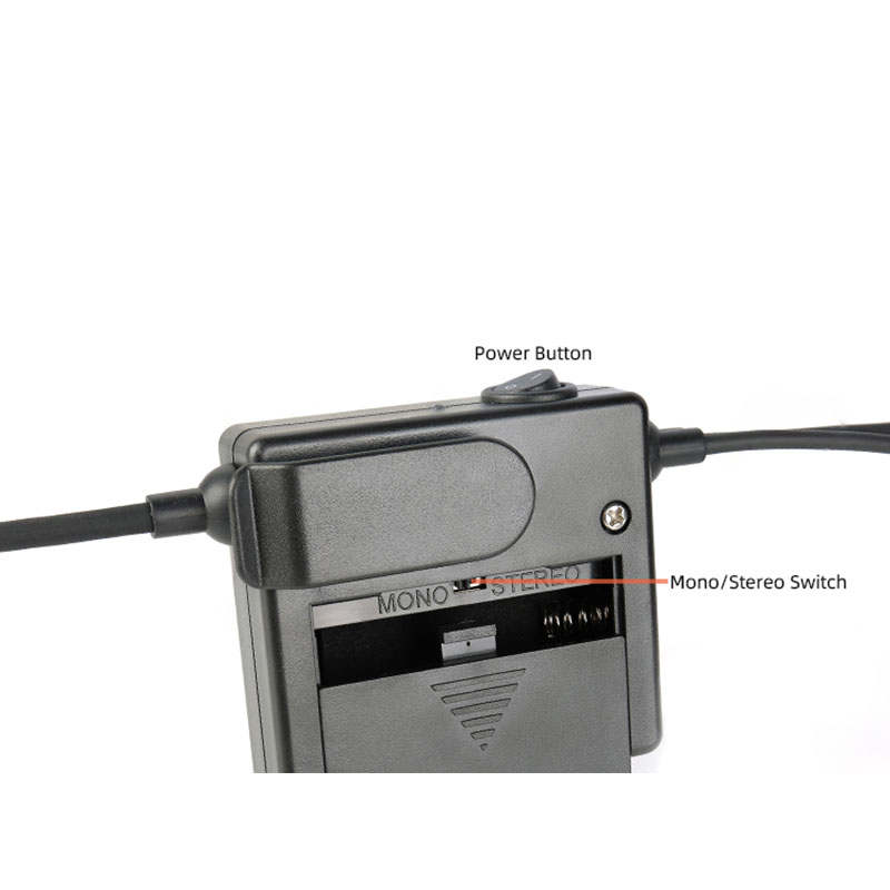 General aviation headset control box General aviation headset control box