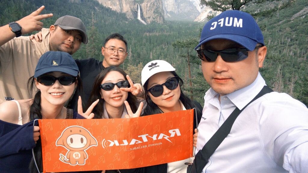 RayTalk team in the USA